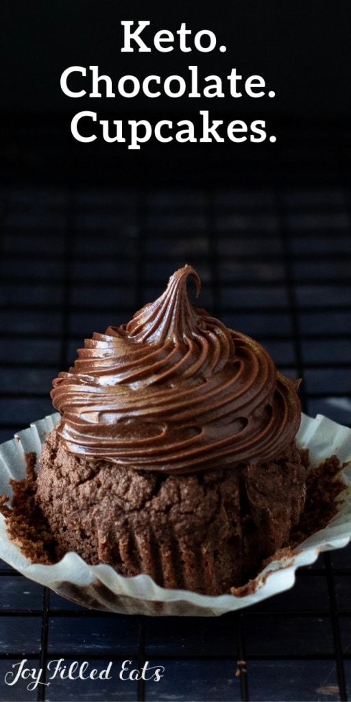 Keto Chocolate Cupcakes (That Actually Type Good)