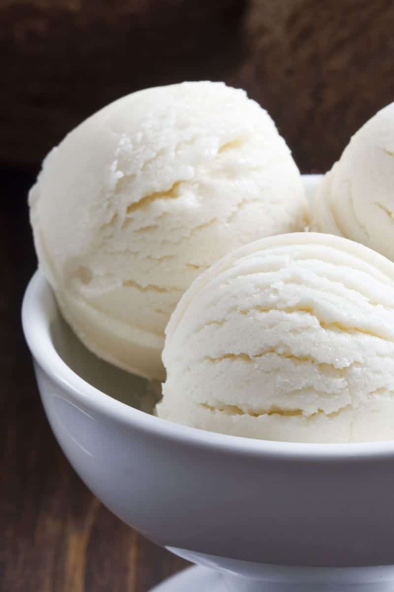 Coconut Ice Cream with merely 3 Parts
