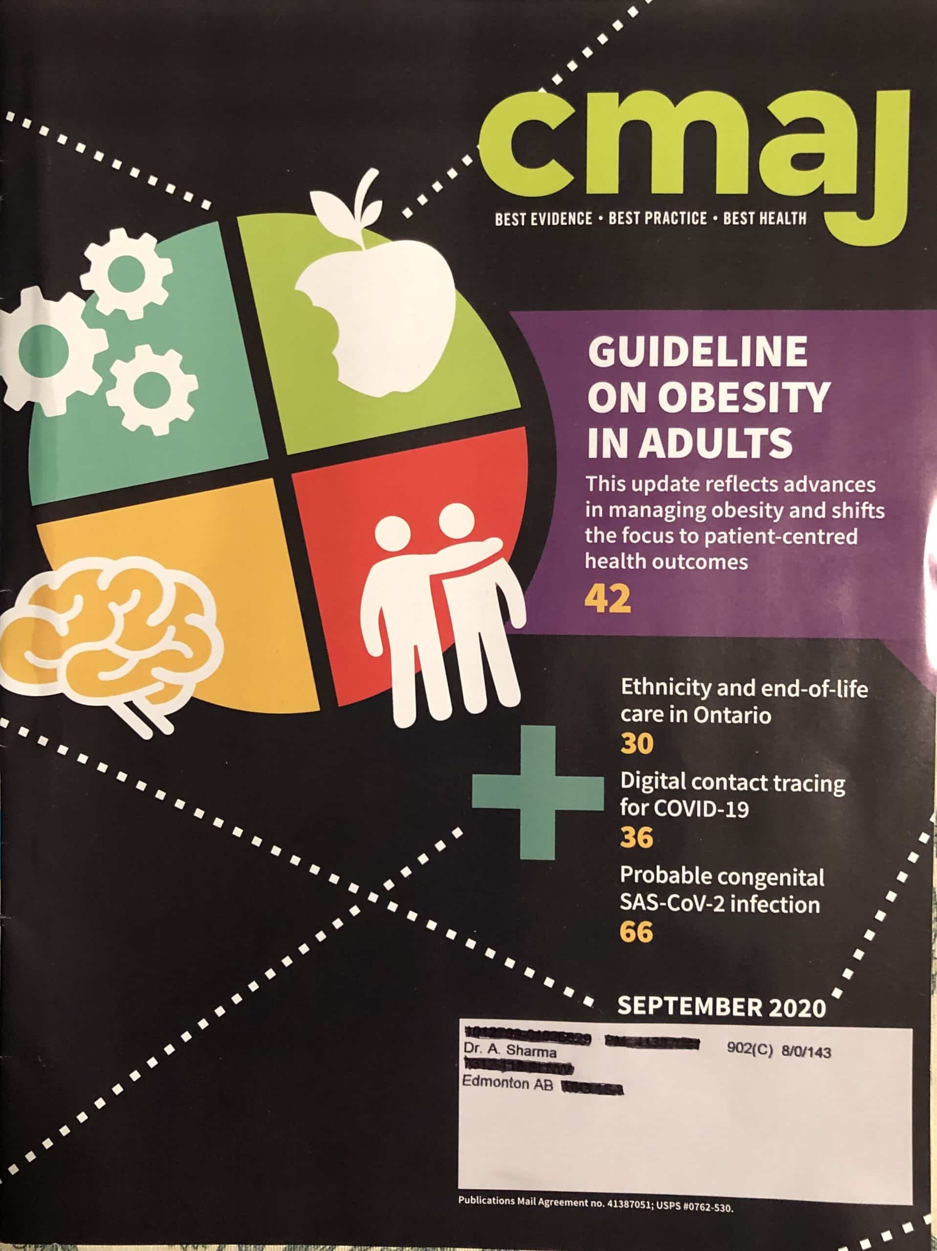 Canadian Weight issues Pointers Double CMAJ’s Impression Challenge