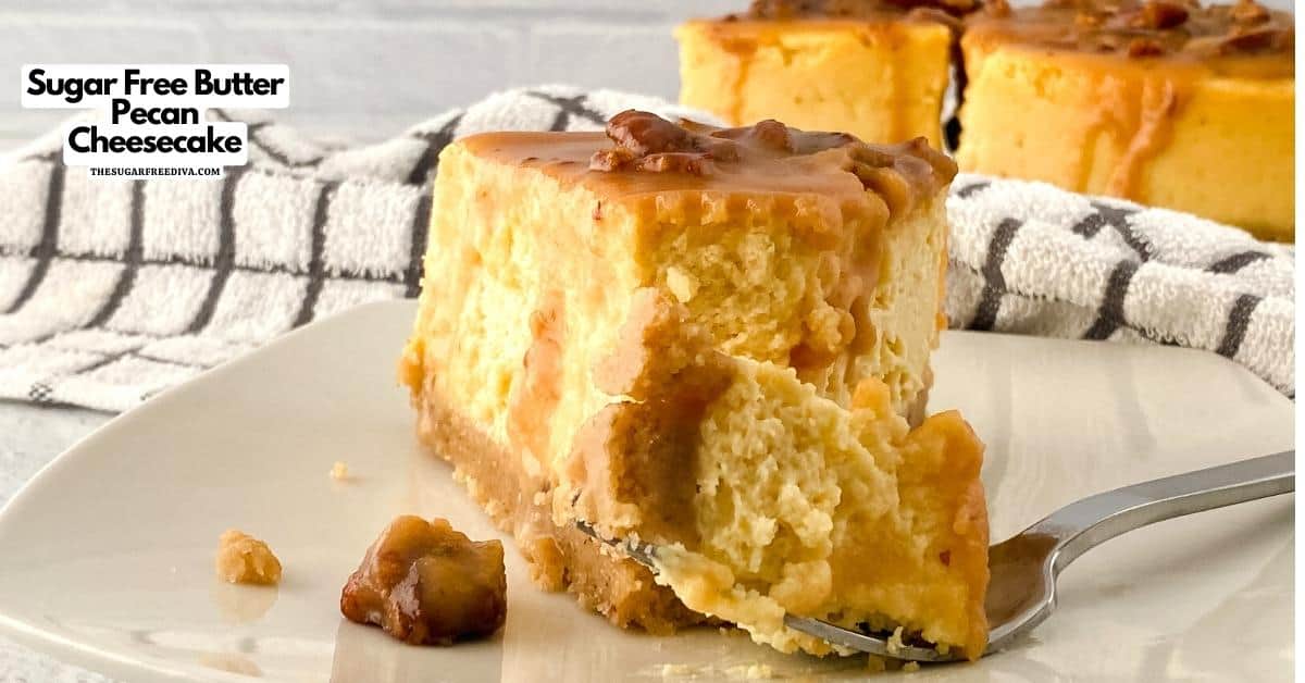 Sugar Free Butter Pecan Cheesecake
