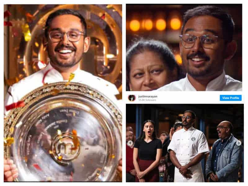 Indian origin Justin Narayan baggage the MasterChef Australia season 13