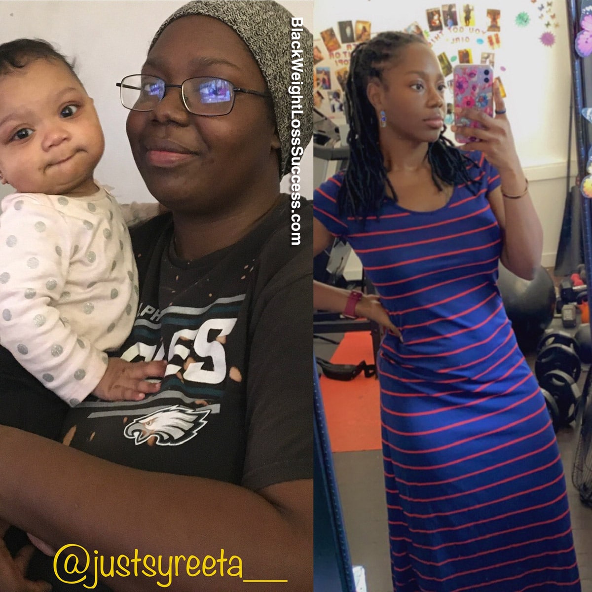 Syreeta misplaced 58 kilos | Black Weight Loss Success