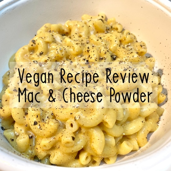Runs for Cookies: VEGAN RECIPE REVIEW: Mac & Cheese Powder